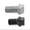 Lug Bolt | 12mm x 1.25 Thread | 60 Tapered Seat | 19mm Head | 35mm Thread Length | Silver | Single | H&R Sprrings 12253501 view 1