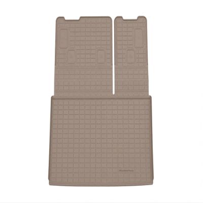 WeatherTech SeatBack Cargo Liner HP for GMC Yukon XL, Escalade ESV, Suburban - Behind 3rd Row w/Bumper Protector (411575IMSK), Tan