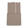 WeatherTech SeatBack Cargo Liner HP for GMC Yukon XL, Escalade ESV, Suburban - Behind 3rd Row w/Bumper Protector (411575IMSK), Tan view 1