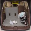 WeatherTech SeatBack Cargo Liner HP for GMC Yukon XL, Escalade ESV, Suburban - Behind 3rd Row w/Bumper Protector (411575IMSK), Tan view 2