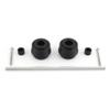 Rbanna1 1 Pc Z-FS-081-H Front Wheel Axle Fork Slider Front Fork Axle Crash Guard Crash Protector Stainless Steel, Nylon Black For Zontes Shengshi 350D 350E 350M 2023 2024+ view 1