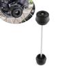 Rbanna1 1 Pc Z-FS-081-H Front Wheel Axle Fork Slider Front Fork Axle Crash Guard Crash Protector Stainless Steel, Nylon Black For Zontes Shengshi 350D 350E 350M 2023 2024+ view 3
