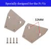 Skid Plate Chassis Guard Protector for Arrma 6S 1/7 Limitless F1 V2,2mm Thick Chassis Armor Undershield Protector,Skid Plate Chassis Upgrade Part Bottom Cover-Titanium view 3