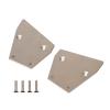 Skid Plate Chassis Guard Protector for Arrma 6S 1/7 Limitless F1 V2,2mm Thick Chassis Armor Undershield Protector,Skid Plate Chassis Upgrade Part Bottom Cover-Titanium view 4