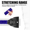 Surosha Ice Scraper for Cars and Small Trucks, Ice Scrapers for Car Windshield, Auto Snow Removal Tool with Ergonomic Foam Grip, Auto Windshield Plastic Snow Shovel for Truck Home Window (Blue) view 4