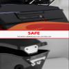 Amazicha Saddlebag Hardware Kit, Hard Bag Latches Covers, Red Reflectors, Rubber Cushion, Locks Set 1993-2013 Compatible for Harley Touring Street Glide Electra Glide Road Glide Road King view 4