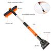 Zorpupoa 3 in 1 Windshield Ice Scraper, Extendable 27.56in Car Snow Removal Tool Telescoping Car Broom Snow Shovel Automobile Frost Removal Winter Car Accessories (Blue) view 4