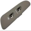 ZAPOSTS Window Switch Panel for Dodge Ram 1500/2500/3500 2002-2009, Dakota 2001-2004,Sprinter 2500 2005-2009,Driver and Passenger Side Panel Beige view 4