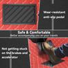 Car Floor Mats Fit for Honda Civic Coupe 2008-2011 All Weather Durability Leather Car Floor Mats, Skidproof Pedal, Waterproof, Wear-reistant(Red Beige) view 2