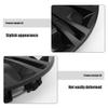13 Inch Black PP Car Wheel Hubcap Covers Decorative Repair Set view 3