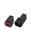 1/5/10/20/50 Sets 4 Pin KPB623-04620 PB625-04027 Electrical Plastic Plug Auto Connector with Terminal Seal Rubber(10 Sets Female Male) view 2