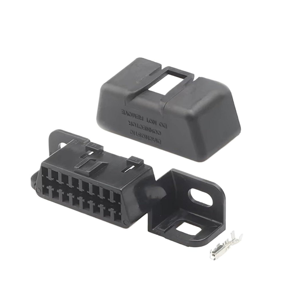 1/5/10/20 Sets 16 Pin MG610761-5 Automobile Female Connector Wire Sockets Adapter Diagnostic Tool with 15cm Line(1 Set 16p Female)