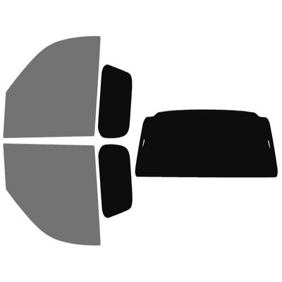 The Tint Effect Precut Window Tint Kit Compatible with Ford Ranger (2019-2023) Extended Cab Truck (Full Truck Includes: 45% Front / 5% Rear and Solid Rear Windshield) Automotive Film