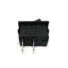 1PC KCD1-101-2P-B 21X15mm Panel Size 13x19 Mounting ON-Off 2 Pins SPST Snap-in Black Power Rocker Switch 6A/250VAC view 3