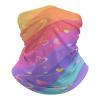 Balaclava Neck Gaiter Breathable Rainbow And Hearts Bandanas Sun & Windproof Face Mask Face Cover Scarf Headband for Skiing Fishing Hiking Cycling All Season Outdoor Sports view 1