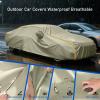 Car Cover Custom Fit for Porsche Taycan GTS (2021-2025) Waterproof Car Covers |Snow Blanket for Cars Close Fitting Outdoor Elastic Wrap Full Car Tarpaulin Resists Tears Scratches view 3