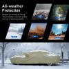 Car Cover Custom Fit for Porsche Taycan GTS (2021-2025) Waterproof Car Covers |Snow Blanket for Cars Close Fitting Outdoor Elastic Wrap Full Car Tarpaulin Resists Tears Scratches view 4