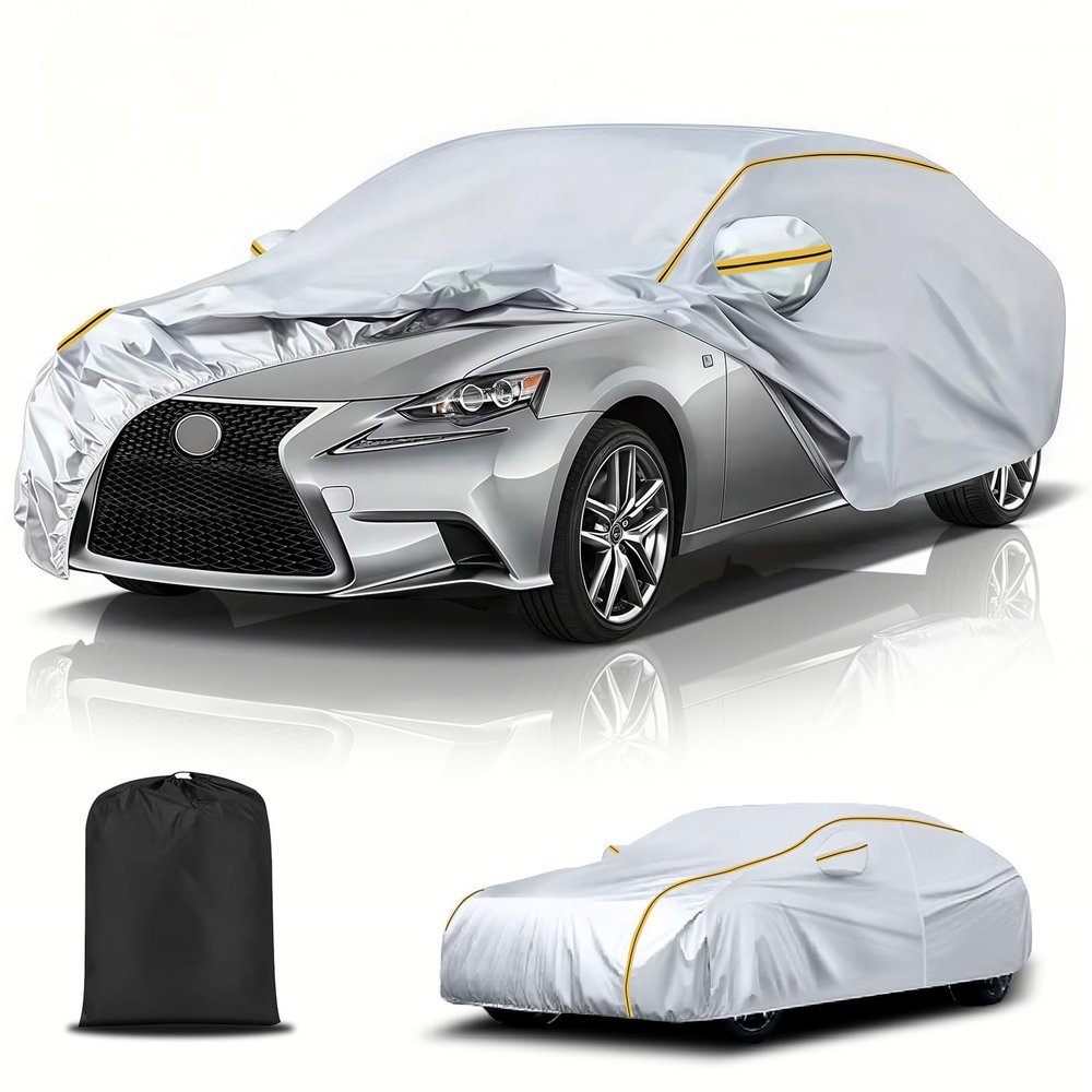 Car Cover Custom Fit for BMW Convertible E46(2000-2006) Waterproof Car Covers |Snow Blanket for Cars Close Fitting Outdoor Elastic Wrap Full Car Tarpaulin Resists Tears Scratches