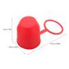 PRETYZOOM Trailer Hitch Ball Cover Cap in Red Tow Hitch Protector for Off-Road Vehicles Rvs and Caravans Easy Installation view 2