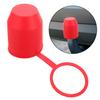 PRETYZOOM Trailer Hitch Ball Cover Cap in Red Tow Hitch Protector for Off-Road Vehicles Rvs and Caravans Easy Installation view 3
