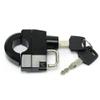 Cnaloo12 Anti-Theft Anti-Prying Lock, Motorcycle 25mm Security Lock With 2 Keys Replacement for Harley-DAVIDSON XL 883 883C 883L 883N, 1200C 1200L 1200N 1200S 1200V 1200X view 1