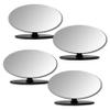 Surosha 4PCS Blind Spot Mirrors, Car HD Glass Frameless Side Mirror, Convex 360 Wide Angle Side Rear View Mirror, Self Adhesive Angle Adjustable Blind Spot Mirrors for Car Truck (Round, 4PCS) view 1