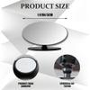 Surosha 4PCS Blind Spot Mirrors, Car HD Glass Frameless Side Mirror, Convex 360 Wide Angle Side Rear View Mirror, Self Adhesive Angle Adjustable Blind Spot Mirrors for Car Truck (Round, 4PCS) view 2