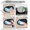 Surosha 4PCS Blind Spot Mirrors, Car HD Glass Frameless Side Mirror, Convex 360 Wide Angle Side Rear View Mirror, Self Adhesive Angle Adjustable Blind Spot Mirrors for Car Truck (Round, 4PCS) view 3