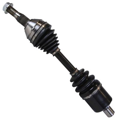 YJJYCPLA 1pc Complete CV Joint Axle Shaft Front Left Driver Side Black Coating for Pontiac,for Olds,for Chevy,for Buick 31.4 in-Depth 34 Teeth-Number of Inboard Splines 66-1255 DSK338