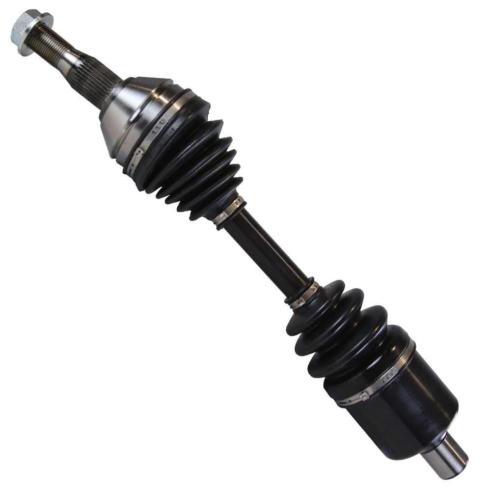 YJJYCPLA 1pc Complete CV Joint Axle Shaft Front Left Driver Side Black Coating for Pontiac,for Olds,for Chevy,for Buick 31.4 in-Depth 34 Teeth-Number of Inboard Splines 66-1255 DSK338