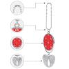 JOJOART Ballet Shoes Star Red Car Mirror Hanging Angel Wing Pendant Car Interior Accessories Hanging Ornament view 3