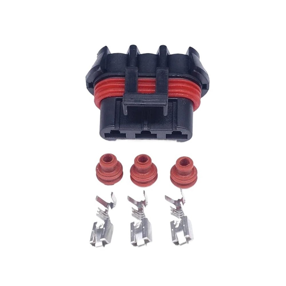 KIUYTRW Automotive Male and Female Fan Connector Plug 12124685 15358681 XG70338Y-6.5-21/11