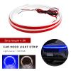 VCYOPN Car Hood Light Strip, 59 Inch Flexible LED Daytime Running Light Strip Vehicle Exterior Decor, 12V Waterproof Dynamic Scan Start Up Hoodbeam Kit for Cars Trucks SUVs (Blue) view 2