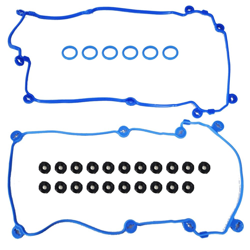 Engine Valve Cover Gasket Set Compatible with 1995-2000 for Ford Contour 2.5L;2000-2001 for Mazda MPV 2.5L;1999-2002 for Mercury Cougar 2.5L, OE# VS50462R