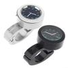 Waterproof and shockproof luminous motorcycle handlebar clock, billet aluminum design, fits most 7/8 to 1 inch handlebars for electric cars (Silver + Tools) view 3