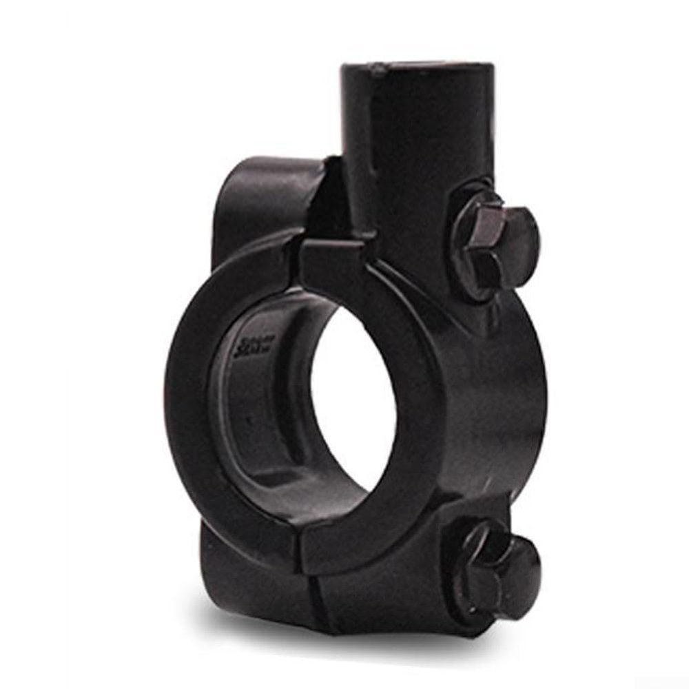 Rearview mirror bracket clip for motorcycles made of ABS material designed for reliable mounting strong wear resistance suitable for various motorcycle models (Black 8MM)