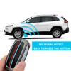 ATFIGII Key Fob Cover Compatible with Genesis G70 G90 GV60 GV70 2023 2024 2025 Key Case for G80 GV80 2024 2025 2026 Holder Metal Silicone Protector 8 Button B Gray view 3