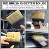 Car Interior Cleaning Brush,Cleaning Brush for Dashboard, AC Vent, Laptop Keyboard | Multi-Purpose Car Care Kit for Car Interior (1 Small 1 Big Brush) view 3