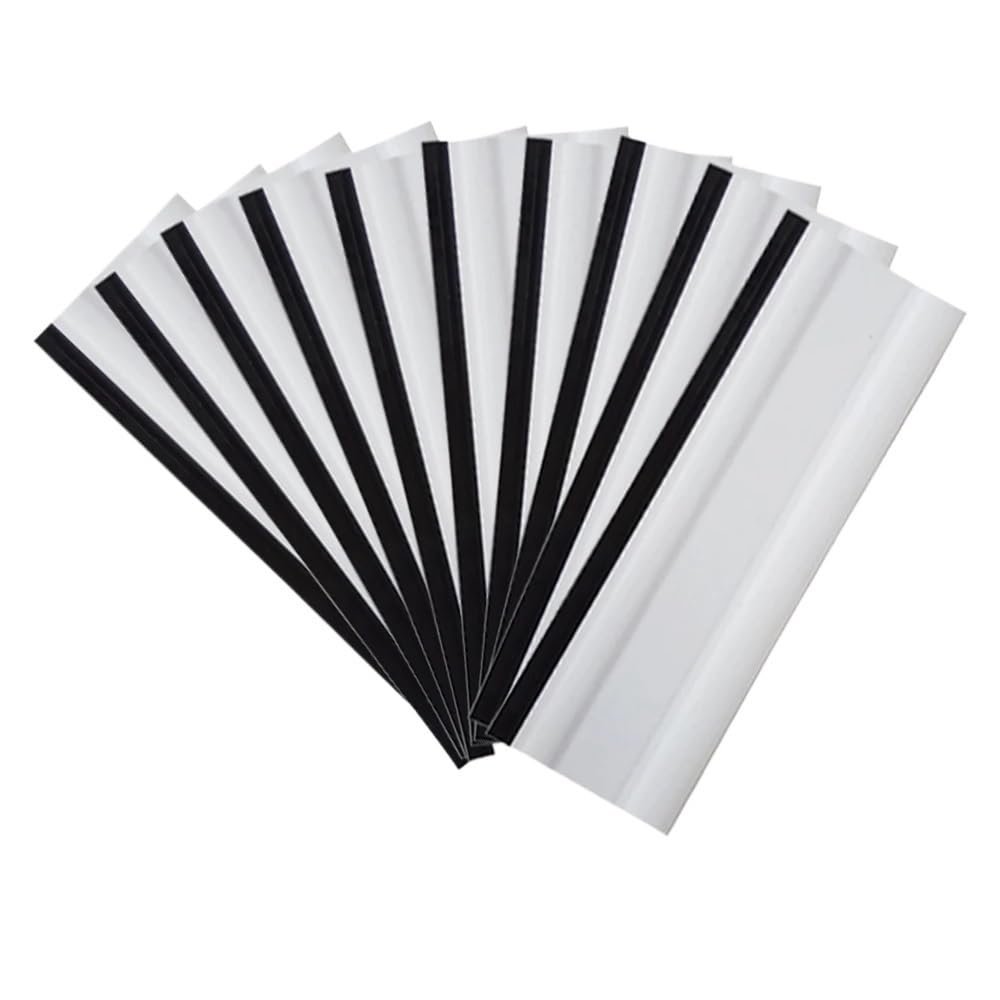 InochosTyde 10pcs Window Film Wrap Tool Water Wiper Cleaner Rubber Scraper Vinyl Squeegee Car Windshield Office Glass Washer