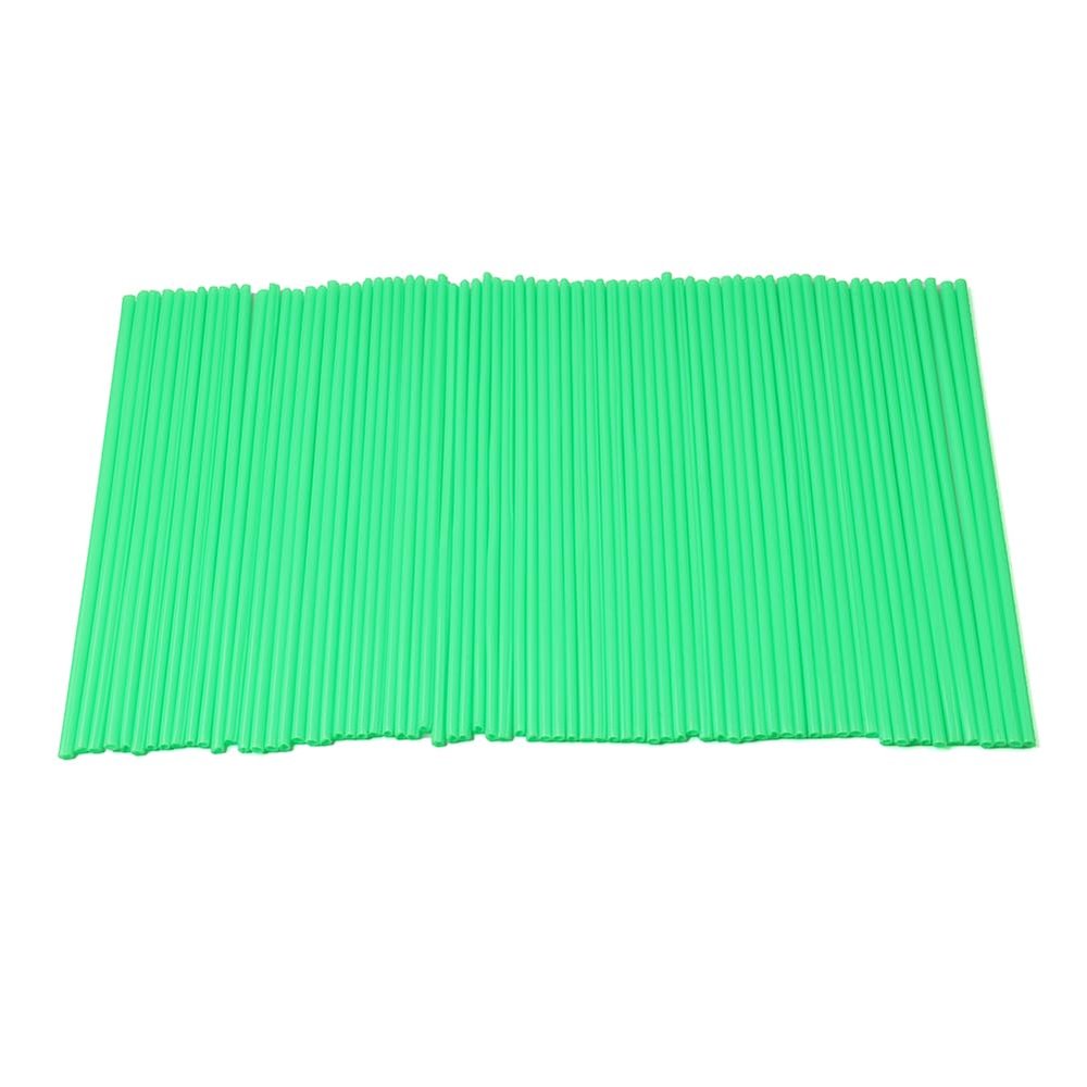 FSFY 1 Pack Spoke Skins Covers Spoke Wrap Wheel Spoke Wraps Green For 19 to 21 inch spoked wheels