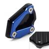 FSFY 1x Kickstand Extension Plate Blue Motorcycle Kickstand Pad Motorcycle Kickstand Plate Motorcycle Foot Side Stand Extension Pad Blue For BMW S1000R S1000RR 2019-2023 view 2
