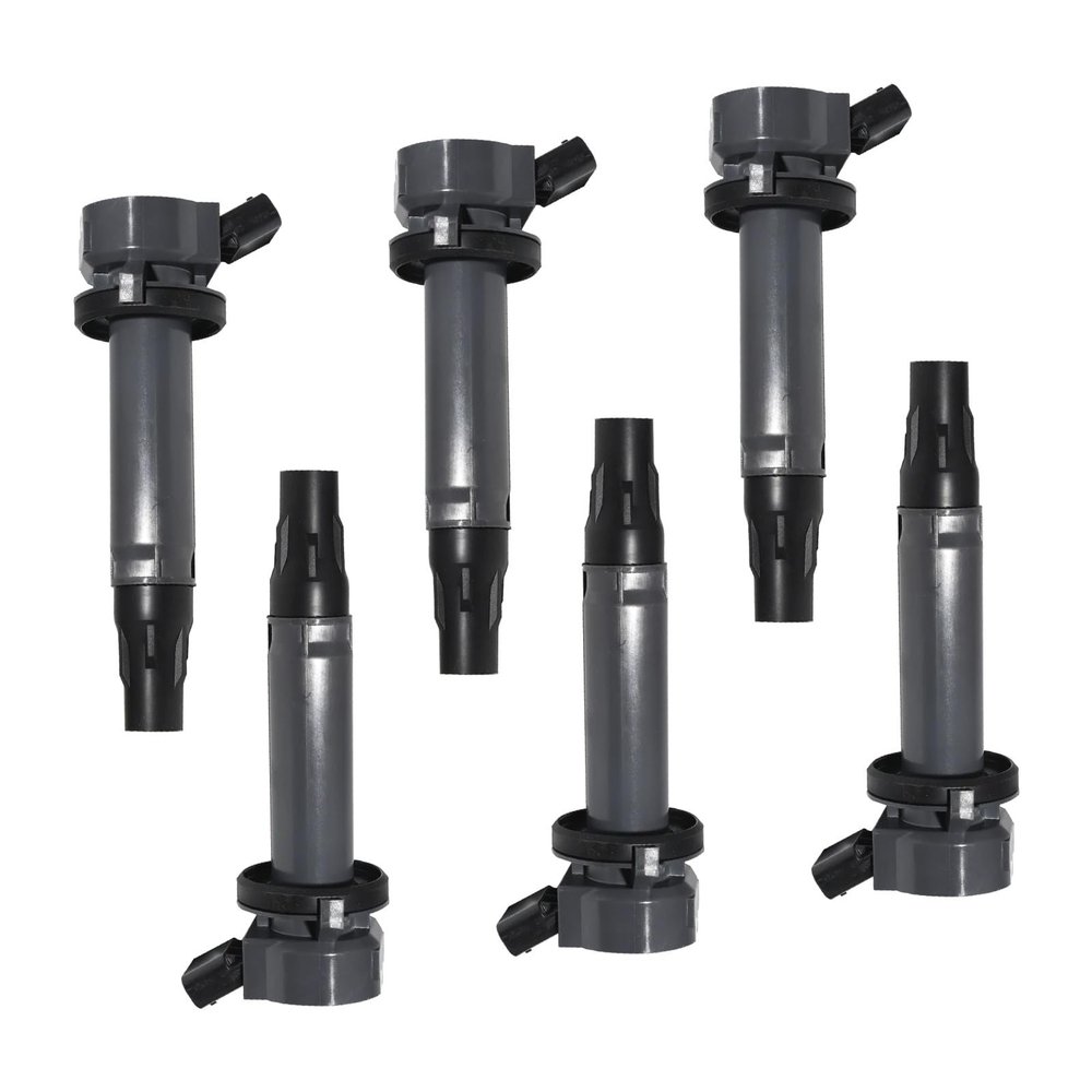6Pcs Ignition Coil 19070-B1011 Compatible with TOYOTA bB 2 1.3 1.5 2005-2016 Compatible with DAIHATSU MATERIA SIRION TERIOS BEGO COPEN 19070B1011 19070B1010