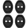 BIVIPO 4Pcs Car Door Latch Covers for Subaru Forester TPE 2025, Silicone Door Cushion Slam Stopper Strike Protective Noise Reduction view 1
