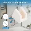 DF-SA156-BQ RV Handheld Shower Wand Bracket Holder, Mounting Screws Included, Bisque Parchment view 3