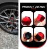 20 PCS Car Lug Nut Covers, 17 mm/0.67 In ID Dustproof Protective Cover view 3