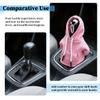 SWPHRT Car Gear Shift Hoodie, Funny Mini Hoodie Fashionable Vehicle Gear Shift Knob Protector Cover, Cute Automotive Interior Decoration Accessories, Universal for SUV Sedan Truck (Pink) view 4