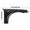 Front Fender Compatible With BMW 2011-2017 X3,2015-2018 X4 view 3
