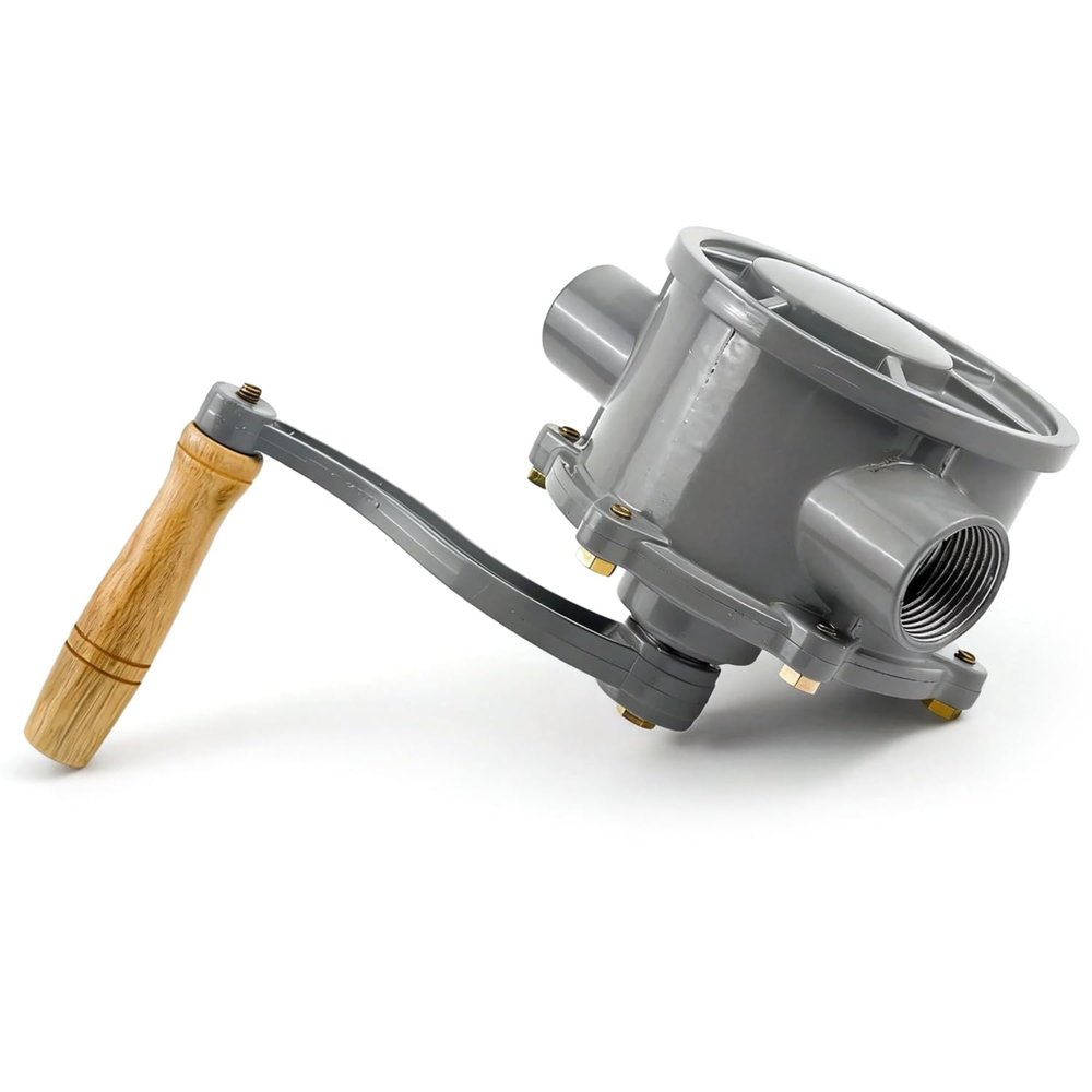 NPT Thread Gas Caddy Pump for 10-55 Gallon for Non-Corrosive, 1.25" Outlet