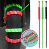 Universal Reusable Anti-Slip Tire Chains for All-Weather Protection | Adjustable Straps with Strong Grip on Snow & Ice | Ideal for Motorcycles, Bicycles & ATVs (Red,20Pcs) view 2