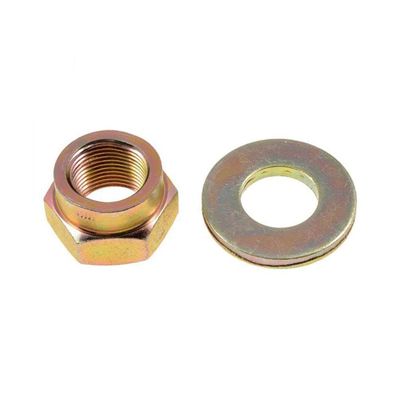 1x Front Spindle Lock Nut Kit fits Mercury Lynx 1981-1985 1.6L l4